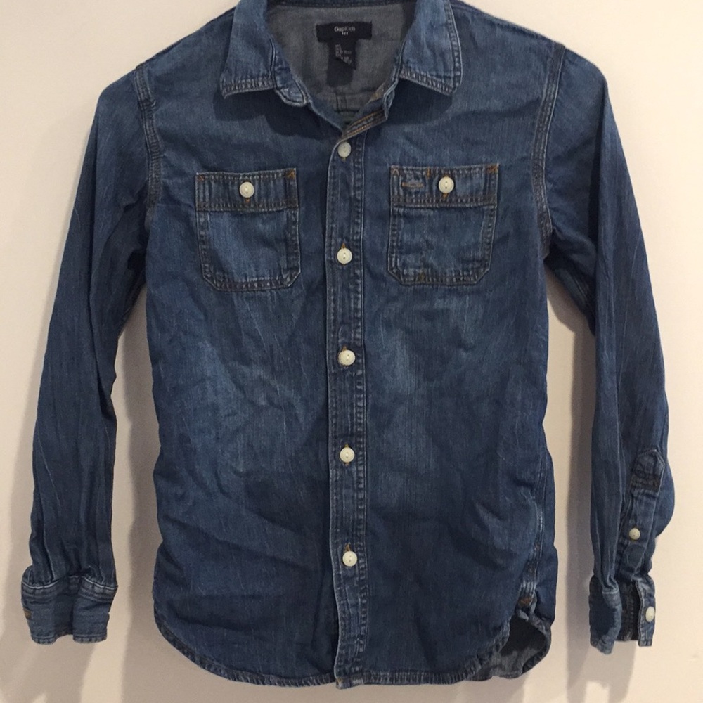 Gap boys denim shirt